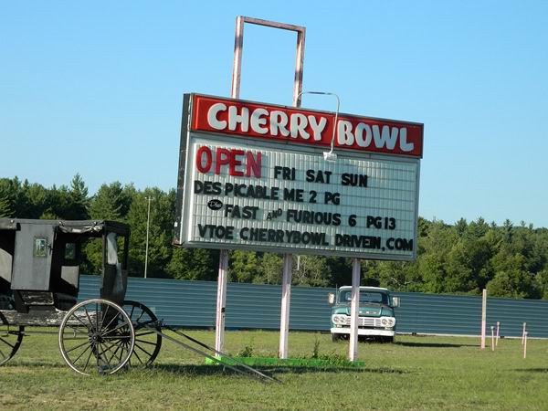 Cherry Bowl Drive-In Theatre - Summer 2013 From Ron (newer photo)